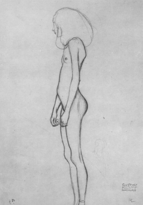 nevver:  Life drawing, Gustav Klimt
