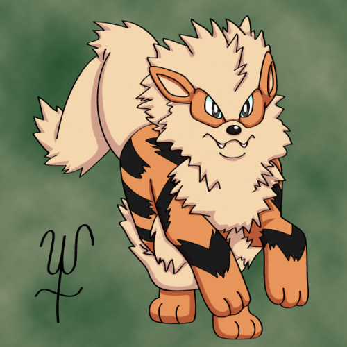 Arcanine icon and Pokemon Trainer Sketch - for @mersari89Once again, thank you for commissioning me!