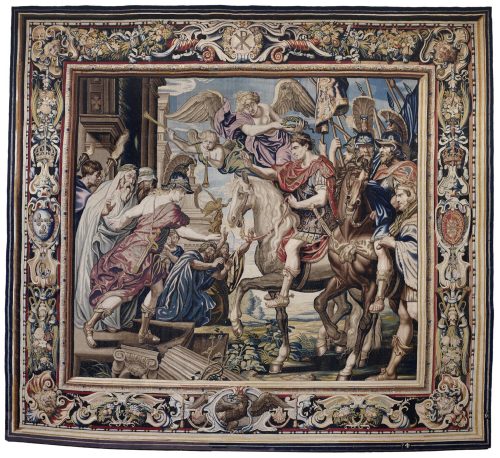 Tapestries from the series known as &ldquo;The History of Constantine the Great&rdquo;Woven at the C