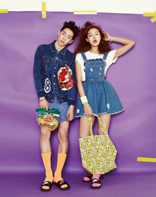 koreanmodel:  Kang Soyoung, Choi Ara, Nam Joohyuk and Park Hyeongseop by Hong Janghyun for Ceci Korea April 2014