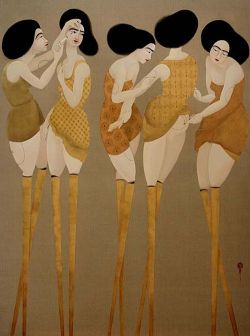 theantidote:  Stilts by Hayv Kayraman 