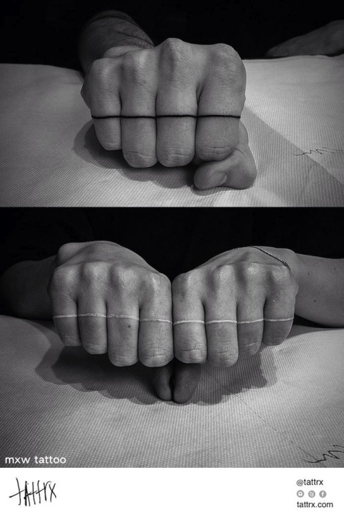 tattrx:  MXW Tattoo - His and Hers, White and Black tattrx.com/artists/mxw  tumblr: mxwtattoo