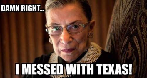 liberalsarecool:The Notorious RBG.#WomenArePeople #RepublicansAreNotOBGYNs#ConservativesWantToGetBet