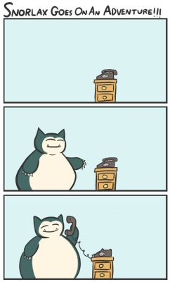 chubbymon:  insanelygaming:  Snorlax Adventure