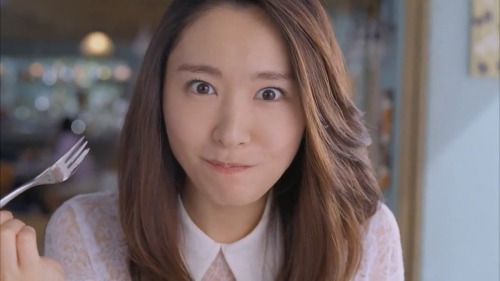raindec:新垣結衣（Yui Aragaki）endorsement “c cube plus”, an eyedrops, made by Rohto Inc. You may watch cm