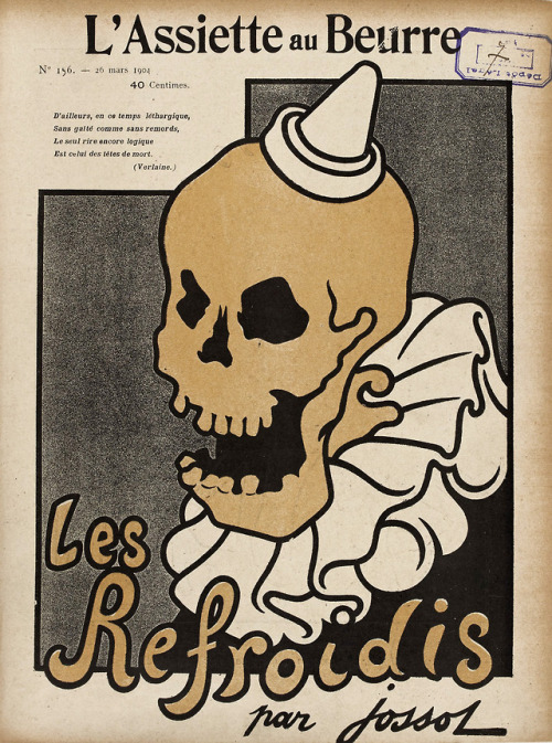Gustave-Henri Jossot (1866-1951), &lsquo;Les Refroidis&rsquo;, &ldquo;L'Assiette au Beurre&rdquo;, M