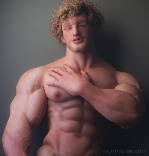 Hello dear patrons,  A new image for January, a new model, Barthelemy and a new hair style: I can do