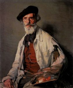 Ignacio Zuloaga (Spanish, 1870-1945), Portrait