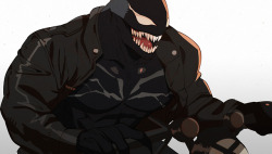 foxtroupe: some venom doodles before i head