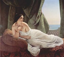 Reclining Odalisque1839Francesco Hayez, 