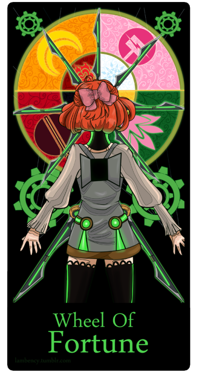 rwby-fan:  Penny wheel of fortune finished by Lambentworld  