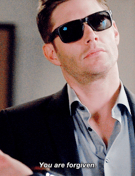 haloless: Dean: Second of all, what happened to being nice to me?