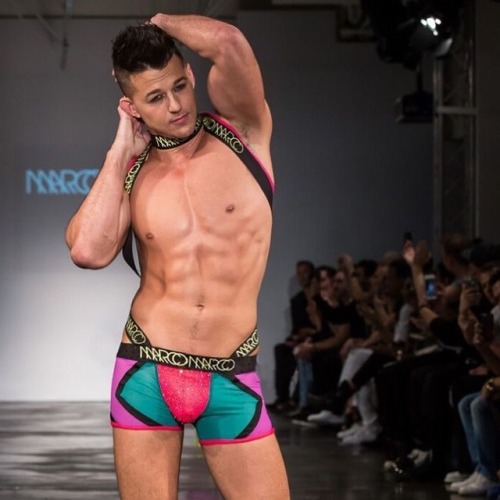 marcosquared:  #tbt 2015 #lafw with the #sexy @murrayswanbyla walking in our show for the first time! Ahhhh! Such an incredible show. #stylefw @stylefw 🤗 (at Downtown LA)