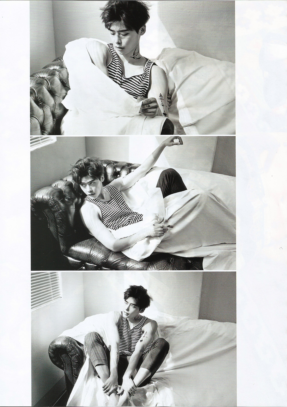 natwalan:  [Scan Photo] Lee Jong Suk @ 쎄씨(CECI) ANOTHER CHOICE(5월호) Magazine
