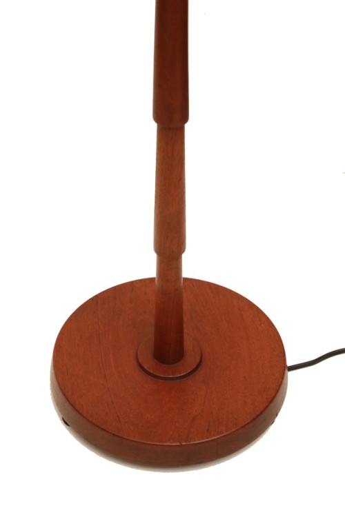 sold / verkauft1950s-1960s, Denmark, all solid teak, brass, with new lampshade.Price-Info: Email: co