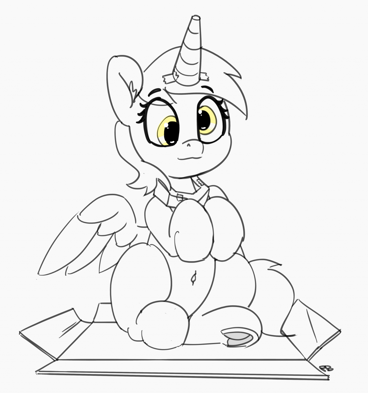 atryl: 30minchallenge: From Rainbow dash living out a super hero fantasy, Fluttershy