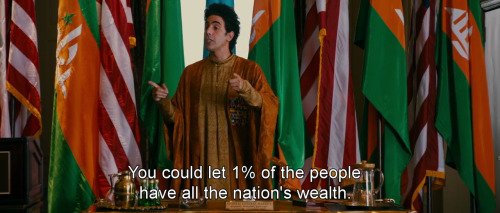 eccentric-nae:freshmoviequotes:The Dictator (2012)Crazy part is this wasn’t even a wake up call for 