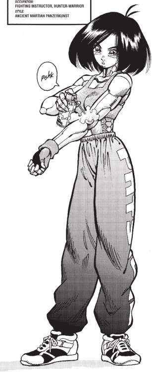 unitremover:Alita’s workout outfit from the Sonic Finger short story is real goddamn good