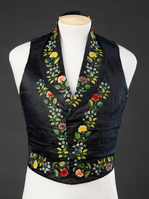 fashionsfromhistory: Waistcoat 1830-1840 The John Bright Collection