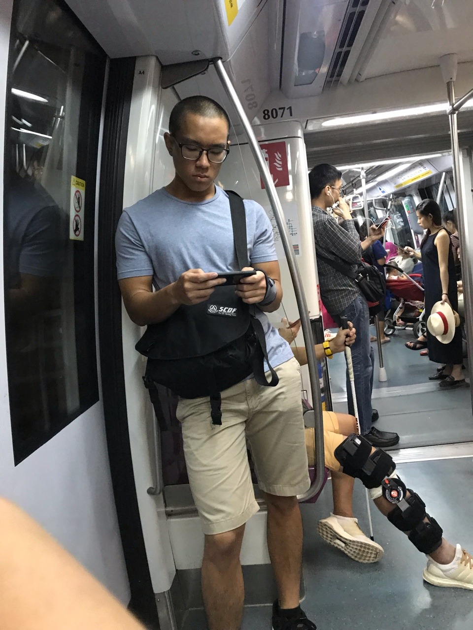 sg-curiousboy:     Slurps nsf. Idk why you keep moving position on the train… like