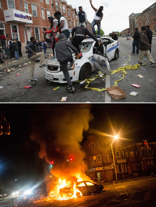 radicalrascality:  krxs10:    “You can torture us and bomb us and burn our districts to the ground, but do you see that? Fire is catching! and if we burn, you burn with is!”  -MockingJay#BaltimoreUprising #BlackLivesMatter  Please note how every