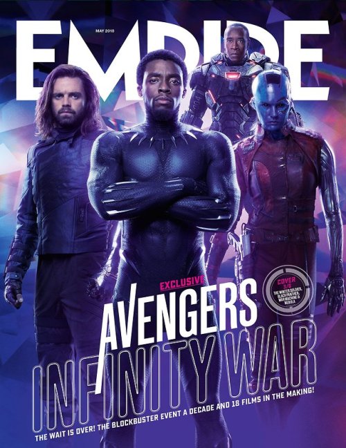 Empire’s ‘Infinity War’ issue comes out next week! Catch T'Challa, Shuri and Okoye