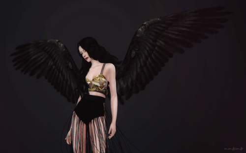 the77sim3: kiru-fav:mmsims: Beautiful Wings by @magnolia-c  be my angelWowOMG