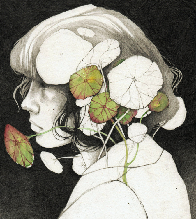 supersonicart: Elia Mervi, Illustrations. I’m loving these ghostly illustrations