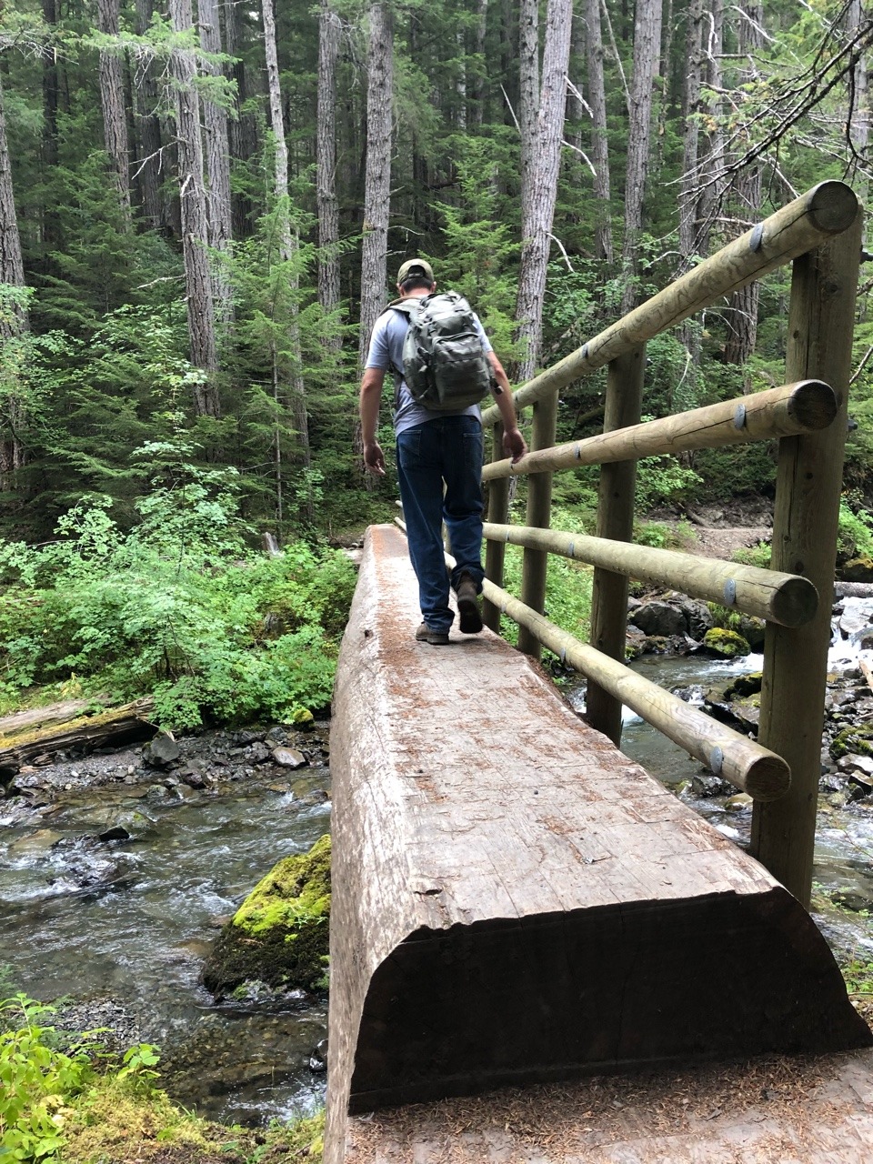 Hiked up to Goat Lake in the Buckhorn Wilderness yesterday for the first time in