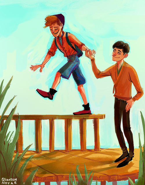 For the lovely Absenzio&rsquo;s prompt: Shore leave!Chulu. Sorry for the dorky Chekov outfit. Hm.It&