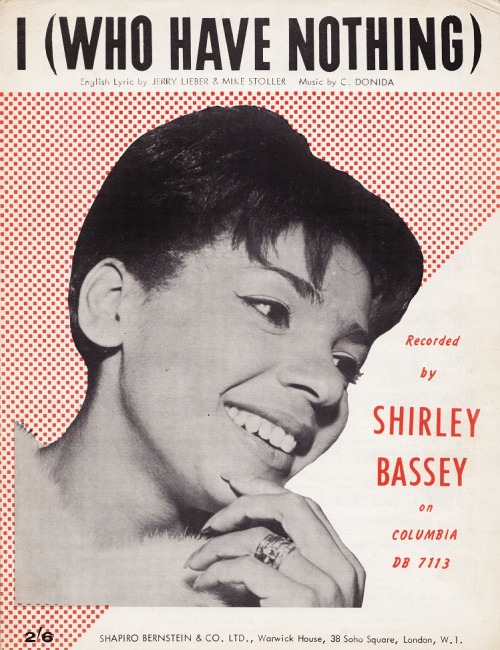 Shirley Bassey Sheet Music