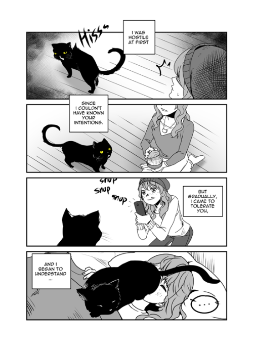 miraculousfangirl: cwolfescribbles:  redrodent:  fuckyeahcomicsbaby:  A Tale of Nine Lives by Akimiya Jun  I’m not crying, you’re crying!!  Couldn’t find the reblog button though all the tears in my eyes  Why??? 