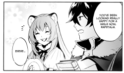 I never thought Japan could produce a character more suitable to be someone&rsquo;s waifu than Holo, but goddamn, Raphtalia makes my cold, frigid heart almost normal. 