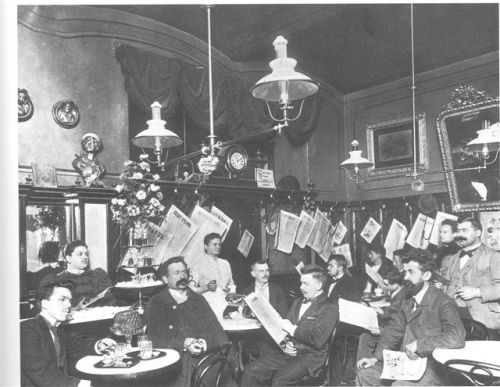 Café Griensteidl, Wien, 1896 - 1897Café Griensteidl is a traditional Viennese café located at Michae