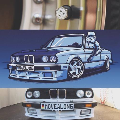 Stormtrooper #E30 ☺️ can&rsquo;t wait to add more little details to her #BMW #bmwnation #bmwgirl #bm