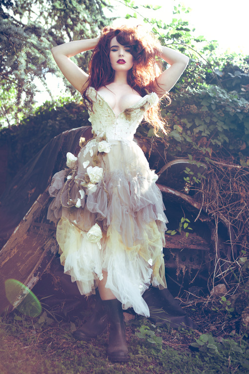 thelingerieaddict:Indie Corsetiere Spotlight: Rosie Red’s Fairy Tale VisionsRosie