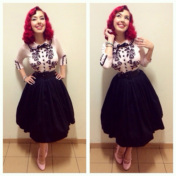 pinupdaysvintagenights:  ALL the pretty outfits is an understatement. They just keep