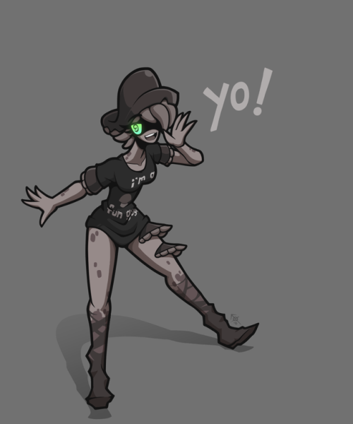 notyoursagittarius-art: that one cool mushroom again she says hi drawn last may