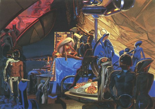 comicblah:  The Art of Syd Mead 