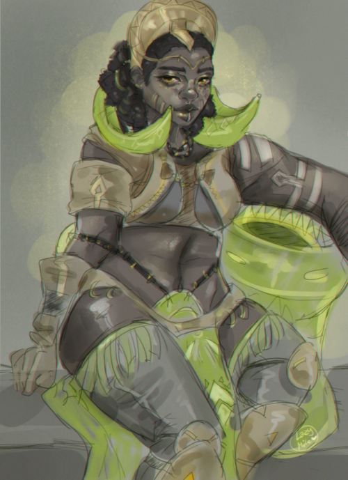 Porn photo lazymile:I drew a Human orisa ( gijinka I