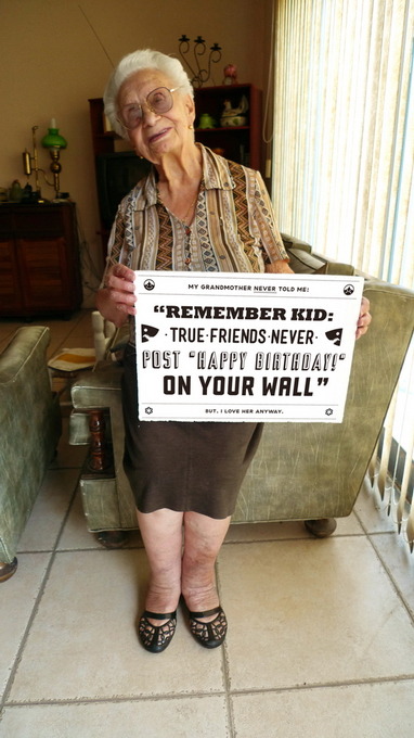 Grandmother tips