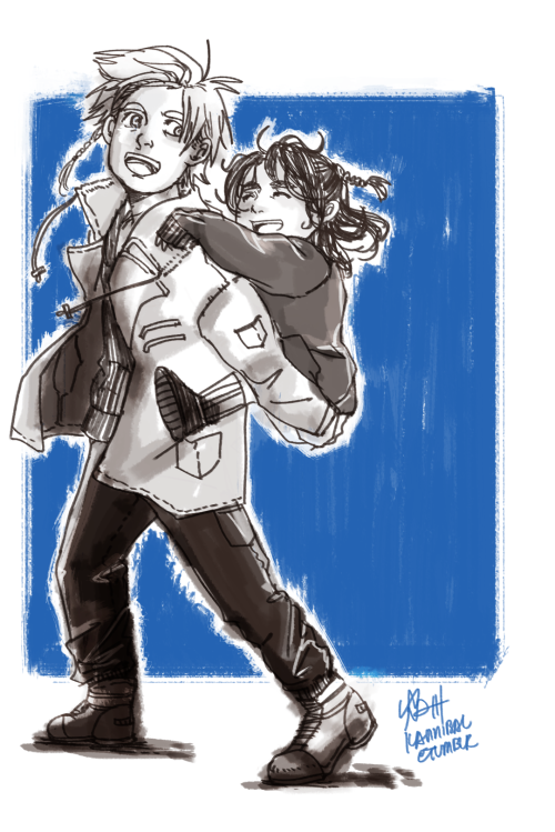 kannibal:   I’m gonna learn every time you do(I’m always here)  Tiny!Fíli and Kíli from (and for) Kivrinengle’s Sons of Durin <3