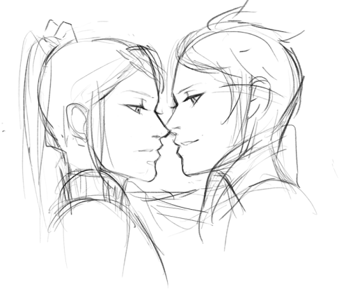 surfacage:  the thing about being a comic artist is that u gotta practise poses/expressions a lot… *looks into sketches* man the things going on in here   ¯\_(ツ)_/¯  are these gonna be ash canon we just dont know