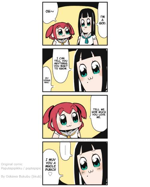 Dia Ruby parody of pop team epic