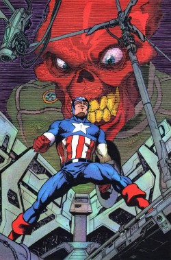 westcoastavengers:  Captain America &amp; Red Skull by Juanjo Guarnido 