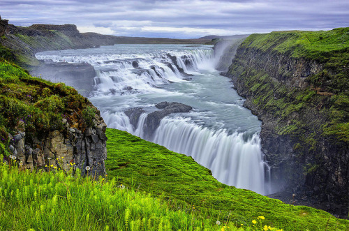 Gullfoss by Enrique Mesa on Flickr.