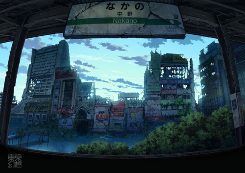 Post-apocalyptic Tokyo by tokyogenso