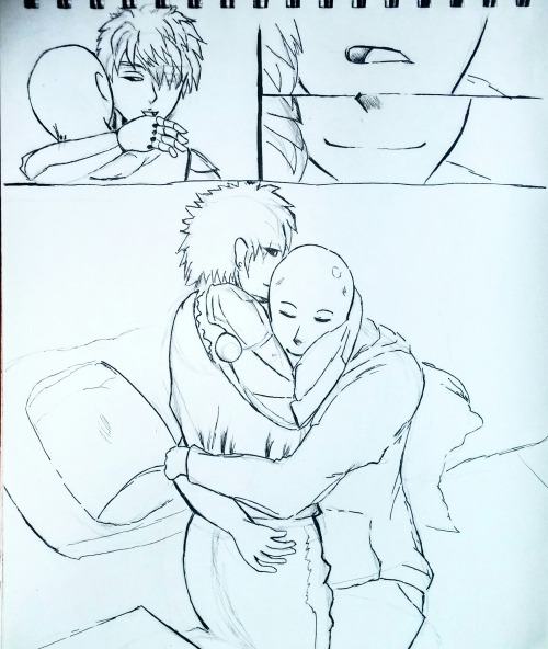 Here a cute comic of Genos and Saitama I did for Inktober this year. Of Genos giving his sensei a &l