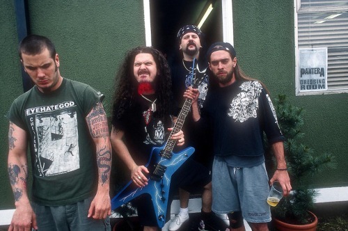 anarcho-bootyist:philsanselmo:Pantera; 1994 Donnington Festval; June 4, 1994; Donington Park, C