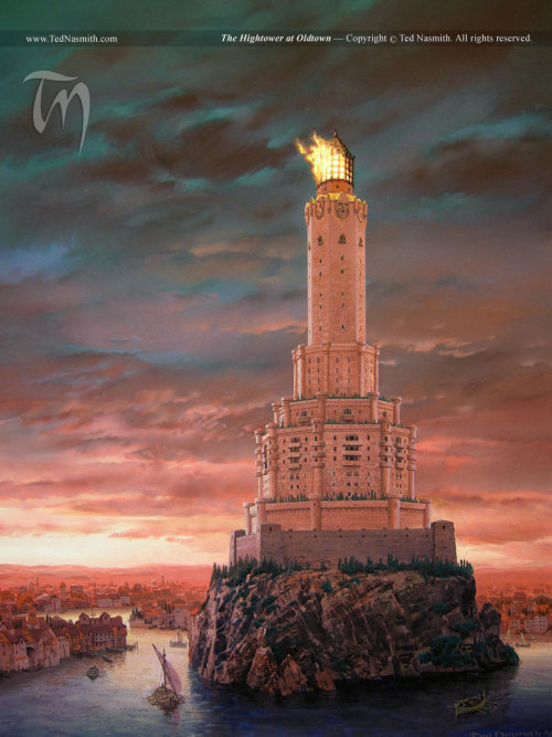 Game Of Thrones Art By The Brilliant Artist Ted Nasmith. The Captions Above Are From His Website On Each
